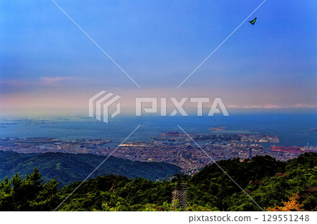 六甲的蝴蝶和風景 129551248