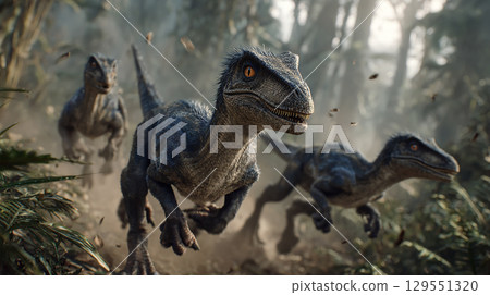 A scene reminiscent of Jurassic Park 129551320