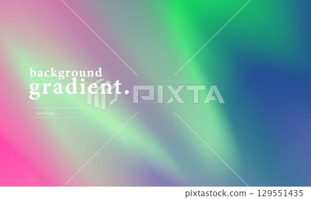 Abstract northern lights gradient background with smooth blend of blue, green, and pink colors. Modern minimal vector for digital design, wallpaper, presentation, and creative technology concepts. Abstract northern lights gradient background with smooth blend of blue, green, and pink colors. Modern minimal vector for digital design, wallpaper, presentation, and creative technology concepts. 129551435