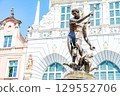 Fountain of Neptune in Gdansk (Poland) 129552706