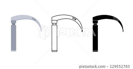 Laryngoscope medical instrument 129552783
