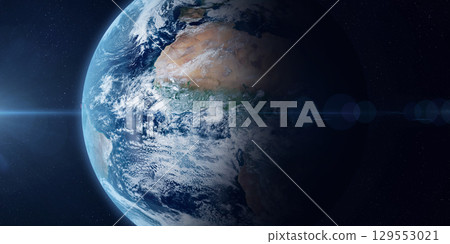 Planet Earth. Eastern hemisphere. Europe Africa Asia. 129553021
