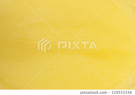 Abstract Yellow Natural Background Potato Cut Macro. Abstract Yellow Natural Background Potato Cut Macro. 129553339
