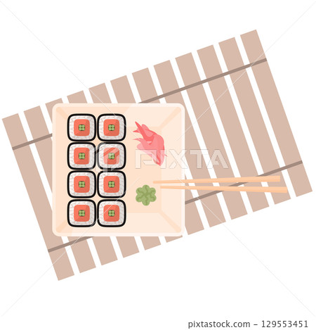 set of sushi 129553451