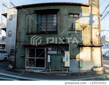 廢棄工廠、日本舊住宅、小戶型住宅、獨棟住宅、單戶住宅、老房子、昭和建築、 129554342