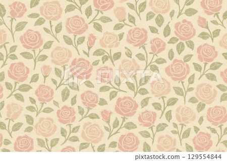 背景素材玫瑰 背景素材玫瑰 129554844