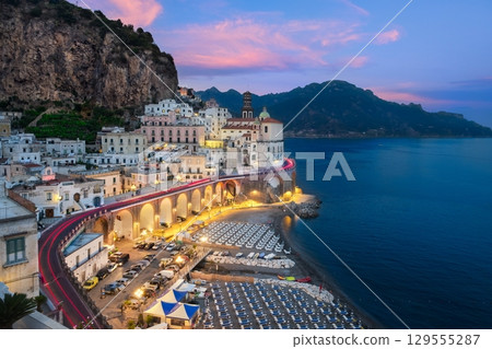 Atrani & Sunset Atrani & Sunset 129555287