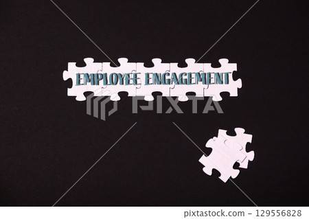 Employee engagement is a puzzle piece that is missing Employee engagement is a puzzle piece that is missing 129556828