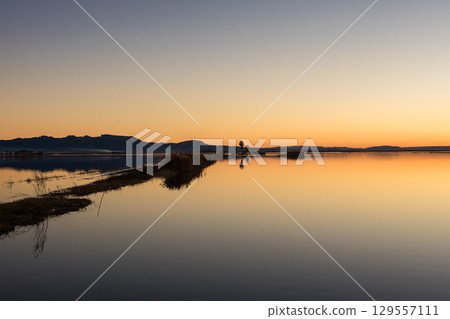 Tranquil Twilight: Valencia's Rice Field Haven Tranquil Twilight: Valencia's Rice Field Haven 129557111