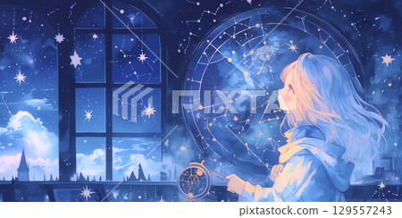 一個喜歡天文學的女孩 一個喜歡天文學的女孩 129557243