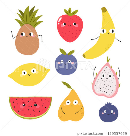 fruit set 129557659