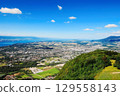 View of Geneva surroundings from the top of Mount Saleve. 129558143