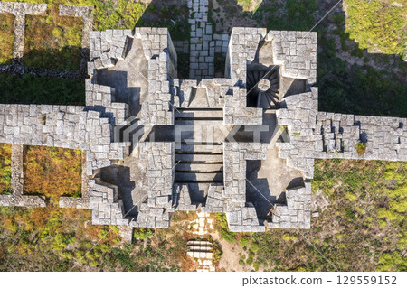 the tower of Ancient fortress 129559152