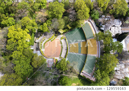 open air summer amphitheater 129559163