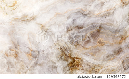 Grey curly marble 129562372