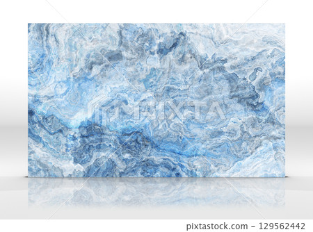 Blue Onyx marble tile texture Blue Onyx marble tile texture 129562442