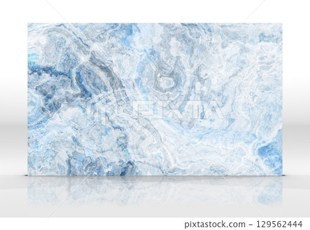 Blue Onyx marble tile texture 129562444