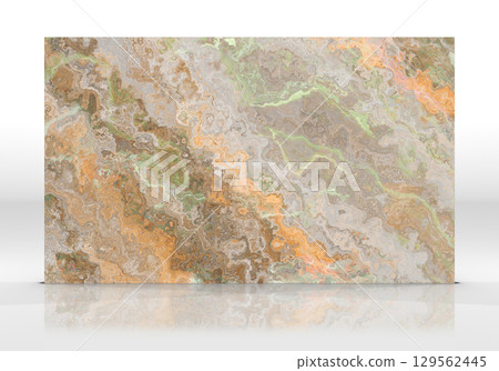 Multicolor Onyx marble tile texture Multicolor Onyx marble tile texture 129562445