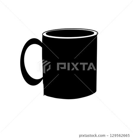 一個簡單的杯子的插圖 一個簡單的杯子的插圖 129562665