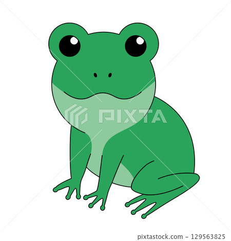 一隻青蛙 一隻青蛙 129563825