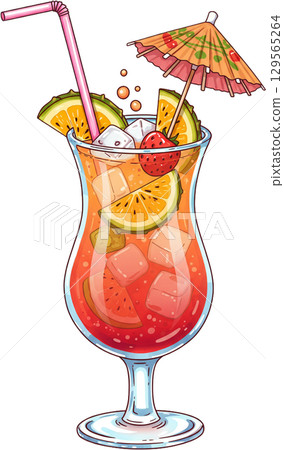set of cocktails 129565264