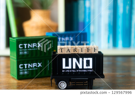 TARIFF: A tariff added to a container 129567996