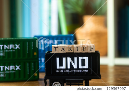TARIFF: A tariff added to a container 129567997