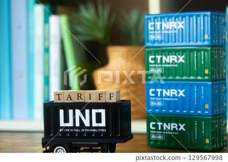 TARIFF: A tariff added to a container 129567998