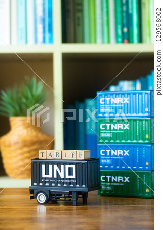 TARIFF: A tariff added to a container 129568002