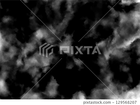 Watercolor style smoke and ink abstract texture background 129568207