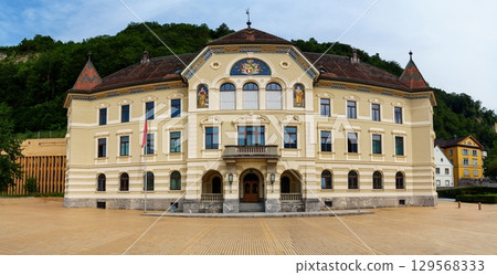 Landtag of Liechtenstein A Majestic Landmark in Vaduz, Furstentum Liechtenstein s Capital Landtag of Liechtenstein A Majestic Landmark in Vaduz, Furstentum Liechtenstein s Capital 129568333