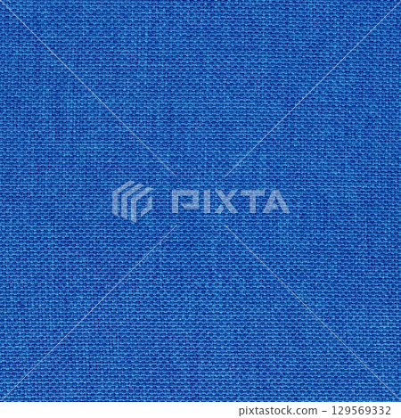 Dark blue fabric cloth texture background, seamless pattern of natural textile. 129569332
