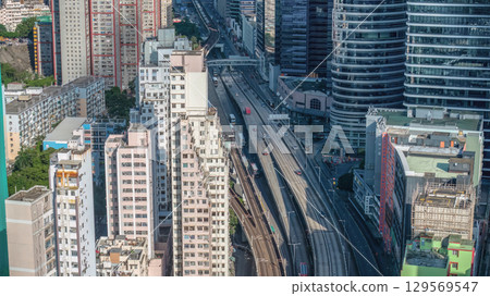 Aug 10 2025 Ngau Tau Kok Urban Landscape in Kowloon Hong Kong Aug 10 2025 Ngau Tau Kok Urban Landscape in Kowloon Hong Kong 129569547