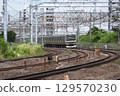 Tokaido Line Kamakura (passenger freight) railroad crossing 129570230