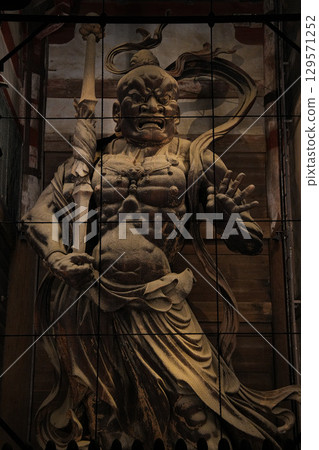 Todaiji Temple Kongo Rikishi Statue Agata 129571252