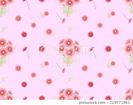 Cosmos seamless pattern C' 129571961