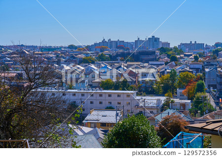 Autumn view of Asao Ward, Kawasaki City, Kanagawa Prefecture (Chiyogaoka, Yurigaoka, Takaishi, etc.) 129572356