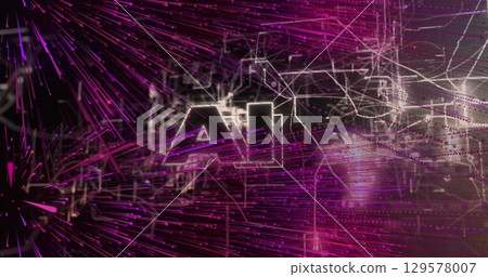 Image of ai text over shapes Image of ai text over shapes 129578007