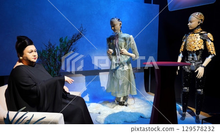 2025年大阪關西世博會標誌性展館「生活的未來」展 129578232