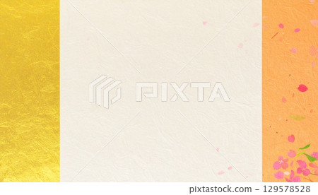 優雅美麗的日式背景素材 129578528