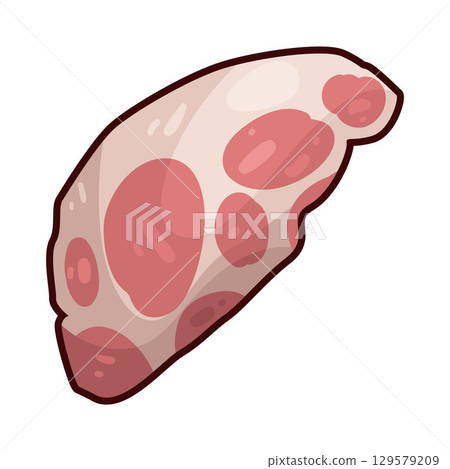 illustration of meat illustration of meat 129579209