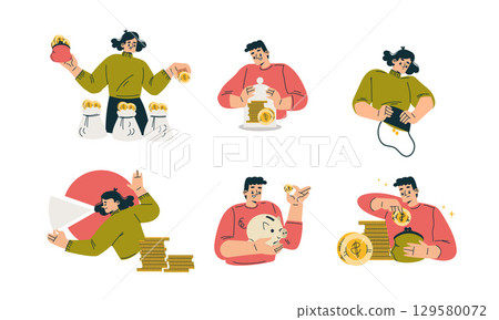 Creative Concepts Depicting People Engaging in a Wide Variety of Enjoyable Activities 129580072