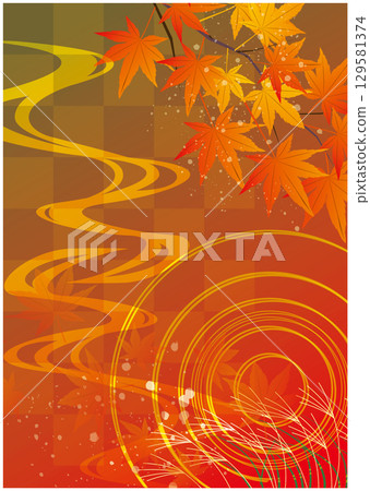 秋葉日式背景 129581374