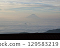 從北嶽山莊看到的黎明富士山 129583219