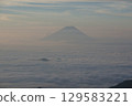 從北嶽山莊看到的黎明富士山 129583221