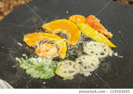 戶外天婦羅：日式油炸食品（天婦羅） 129583695