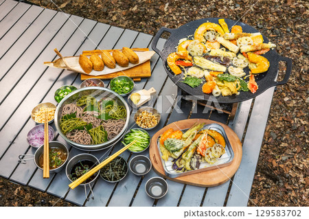 戶外天婦羅：日式油炸食品（天婦羅） 129583702