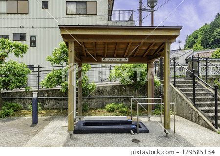 Yumura Onsen, Yakushiyu, Tarombo Footbath, Shinonsen Town, Hyogo Prefecture 129585134