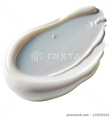 Cosmetic white cream balm texture smudge isolated. White cosmetic face cream texture. png image. Lotion smear isolated on white background. Beauty skincare product swatch. BB cream smudge Cosmetic white cream balm texture smudge isolated. White cosmetic face cream texture. png image. Lotion smear isolated on white background. Beauty skincare product swatch. BB cream smudge 129585262