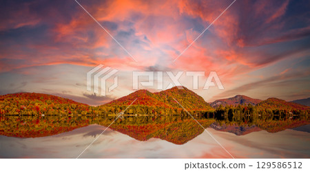 Lac-Superieur, Mont-tremblant, Quebec, Canada Lac-Superieur, Mont-tremblant, Quebec, Canada 129586512